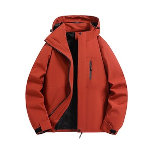 Chaqueta fina cortavientos para exteriores, unisex, de manga larga con capucha, para trabajo y senderismo - Product Image 4