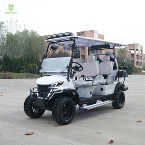 Customized 6 Seater <b>Golf</b> Buggy Cart With Lithium Battery Carts for Sale BM-G4+2 High-Power Motor Delivers up to 5kW of Power for - Product Image 5