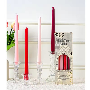 Color <b>Long</b> Soy Wax Smokeless <b>Long</b>-Burning Custom <b>Candle</b> Home Romantic Candlelight Dinner Wedding Decoration - Product Image 3