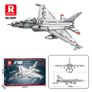 Reorix 33027 quy mô 1:8 nhựa 1337pcs <span class=keywords><strong>F</strong></span>-<span class=keywords><strong>16</strong></span> chiến đấu Chim Ưng máy bay chiến đấu máy bay phản lực khối xây dựng mô hình - Product Image 1