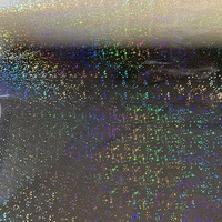 Film de lamination thermique transparent holographique Bopp à motif étoilé