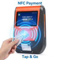 Lecteur de contrôle d'accès pour billets de parc d'attractions avec prise en charge NFC et QR, lecteur de contrôle de portail avec relais
