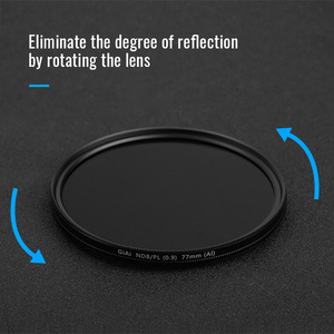 GIAI filtres ND 2in1 ND et <span class=keywords><strong>Filtre</strong></span> <span class=keywords><strong>CPL</strong></span> lentille en verre optique filtres d'objectif d'appareil <span class=keywords><strong>photo</strong></span> pour Nikon Canon Sony - Product Image 2