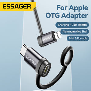 ESSAGER ES-OTG18 Adattatore USB 2.0 3A per Ricarica Rapida, Convertitore <span class=keywords><strong>OTG</strong></span> da USB Tipo C per <span class=keywords><strong>iPhone</strong></span> - Product Image 2