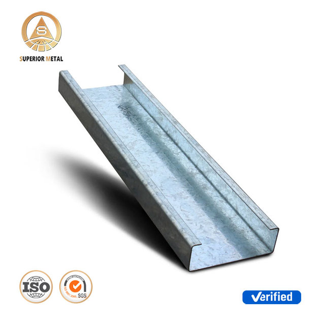 100x50 C Z Channel Purlin Gi Steel Section C Purlin Hot Dip Galvanized Z275 41x41 C Channel Steel Galvanized C Purlin