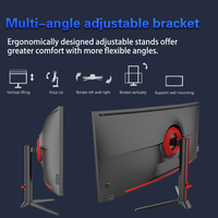 Venta al por mayor 38-Inch Curve Gaming Monitor con 4K Display 144Hz KVM 1MS Tiempo de respuesta de los jugadores de PC de la computadora