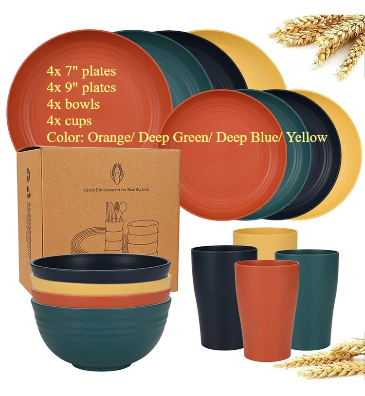 16pcs Deep Colorful