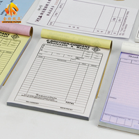 Vente en gros de papier autocopiant personnalisé pour imprimante à aiguilles, pour factures de restaurant, enregistrements d'entrepôt, impression numérique sur carton et papier kraft