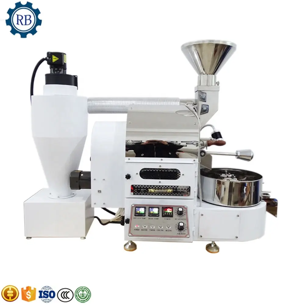 Machine à rôtir industrielle pour grains de café, appareil de cuisson des grains de cacao, g