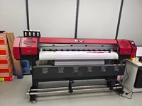 LETOP Impresora de Formato Grande de 1.6m 1.9m con Cabezal Único I3200 XP600, Máquina Plotter con Tinta ECO Solvente para Impresión Digital de Rollo a Rollo de Adhesivos de PVC