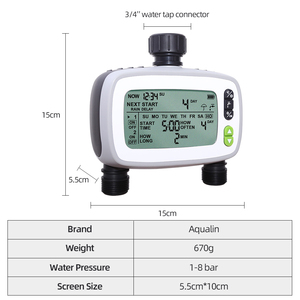 Digital Multi Zone Irrigation Controller With Programmable Settings for Professional Water Management - Product Image 3