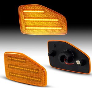 Feux de signalisation LED 12V clignotants pour Hummer H3 2005-2010 H3T 2009-2010 Répétiteur latéral de marqueur réflecteur Garde-boue avant - Product Image 5