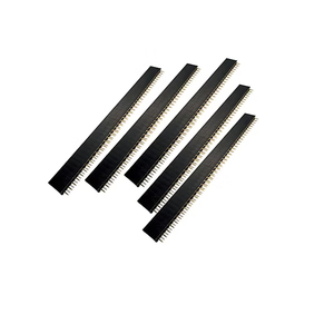 Conector de 40 pines hembra a hembra, compatible con Arduino, con pin header separable de 1x40 de una sola fila, para placas PCB y uso en electrónica DIY. - Product Image 2