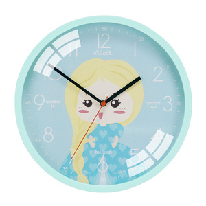 REIDA silenzioso senza ticchettio che racconta l'ora dell'orologio per bambini decorazione della parete della stanza per le camere da letto impara a capire facilmente l'ora - Product Image 4