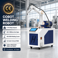 Bras de robot de soudage collaboratif, soudage MIG laser, certifié CE, programmation mobile gratuite, machine de soudage robotisée collaborative à 6 axes