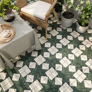 Piastrelle in Porcellana Verde <span class=keywords><strong>Antico</strong></span> 300x300mm, Mattoni in Ceramica Bianca per Pavimenti e Pareti, Piastrelle Antiscivolo per Balcone, Cucina e Bagno - Product Image 2