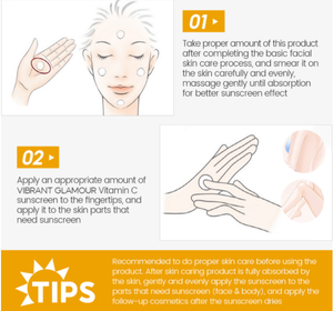 Pallas blanchissant la crème coréenne Spf 50 de protection solaire sans la fonte blanche pour le visage - Product Image 6