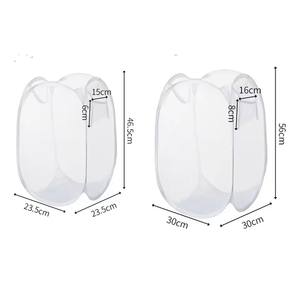 Cesta de ropa sucia <span class=keywords><strong>Esqueleto</strong></span> Ventilado Plegable Fácil almacenamiento Cesta de ropa portátil de gran capacidad - Product Image 6