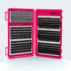 Handmade Waterproof Wispy Synthetic Hair Mega <strong>Volume</strong> 10D-200D 32-Rows <strong>Lash</strong> Book Clusters Individual <strong>Lashes</strong> Kit for DIY Home - Product Image 3