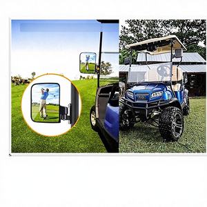 Triciclo Eléctrico ClubCar EZGO con Espejo Retrovisor Plegable Universal de 180 Grados, Vehículo Turístico Green Channel - Product Image 1