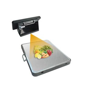 משקל דיגיטלי אלחוטי איכותי עם רשת AI, צג LCD, קיבולת 150 ק\\\"ג, לוגו ניתן להתאמה אישית, לשימוש בסופרמרקט ומסעדה - Product Image 1