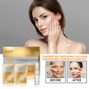 Ensemble <span class=keywords><strong>de</strong></span> sérum pour le visage Jaysuing Conopeptide Collagène d'os <span class=keywords><strong>de</strong></span> cerf Nanoinstant Essence Remplissage Anti-<span class=keywords><strong>rides</strong></span> Raffermissant et Tonifiant - Product Image 1