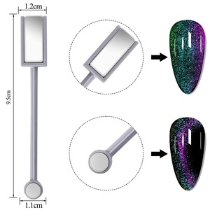 <span class=keywords><strong>Kit</strong></span> de Vernis Gel Magnétique Effet Ciel Étoilé 6 Couleurs avec Vernis Gel UV LED Cat Eye Soak Off pour <span class=keywords><strong>Manucure</strong></span> et Nail Art - Magnétique - Product Image 6