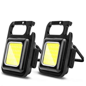 Мини перезаряжаемый светодиодный фонарик IP44 водонепроницаемый 500 + люмен яркий рабочий свет складной кронштейн открывалка для бутылок источник питания постоянного тока USB - Product Image 1