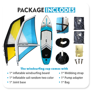 Tabla de Windsurf Inflable de PVC/EVA 2026 Skatinger con Aleta, Bomba y Accesorios para Deportes Acuáticos de Remo y Surf - Product Image 4