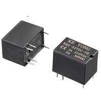 Keyong KQS 4100 série 3A 250VAC charge, bobine 3-24VDC, options de contact A/B/C relais de signal de contrôle industriel PCB télécom