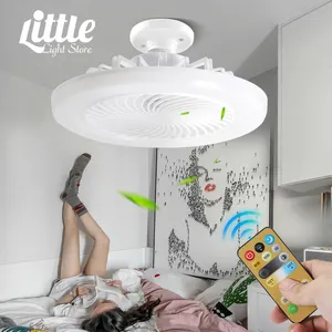 3 в 1 потолочный вентилятор с лампой освещения E27 преобразователь базовый для спальни, гостиной, дома, тихий AC85-265V