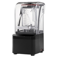 Longyue 8007 Blender à jus silencieux certifié CB CE pour usage commercial, hôtelier et domestique, moteur en cuivre pur 2L 1800W, pour smoothies et fruits