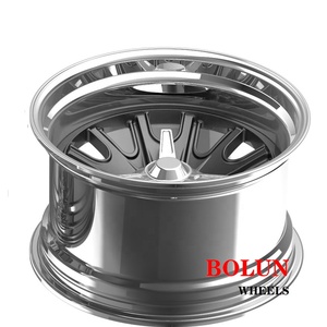 BOLUN <span class=keywords><strong>2</strong></span> mảnh 18*<span class=keywords><strong>8</strong></span>.0 18*10 inch So Le 5*114.3 nhôm rèn bánh xe cho Shelby <span class=keywords><strong>Cobra</strong></span> - Product Image 3
