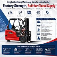 Chariot élévateur électrique à quatre roues, batterie au plomb-acide, pneus pleins, hauteur de levage de 3 m, déplaceur latéral électrique, longueur de la fourche de 1200 mm
