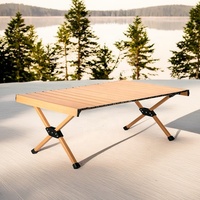 Meilleure vente : Table de camping pliante en aluminium, moderne, portable et ultralégère pour pique-nique en extérieur