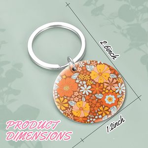 Porte-clés en MDF personnalisables à sublimation, imprimables, avec logo couleur et forme sur mesure, impression par transfert thermique double face, durables, pour anniversaire - Product Image 4