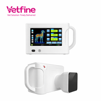 Système de radiographie portable médical DR avec ordinateur intégré, détecteur à panneau plat portable, machine à rayons X vétérinaire haute fréquence