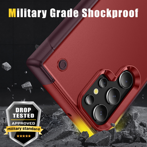 Ốp điện thoại chống sốc, chống xước, chất liệu TPU lai cho Samsung <span class=keywords><strong>Galaxy</strong></span> S25, S24, S23 Ultra, A03s, <span class=keywords><strong>Note</strong></span> <span class=keywords><strong>8</strong></span>, có chân chống - Product Image 2