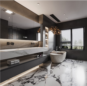 <span class=keywords><strong>Meuble</strong></span> de salle de bain moderne blanc rectangle <span class=keywords><strong>Meuble</strong></span> design pour hôtel <span class=keywords><strong>Meuble</strong></span> sous-<span class=keywords><strong>vasque</strong></span> en <span class=keywords><strong>pierre</strong></span> frittée en <span class=keywords><strong>bois</strong></span> <span class=keywords><strong>et</strong></span> marbre Résistant à l'eau depuis 3 ans - Product Image 2