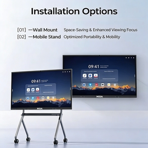 Lavagna Interattiva Smart da 75 Pollici con Touch a 20 Punti, Infrarossi, 4K, LCD <span class=keywords><strong>TV</strong></span> con Android e Windows - Product Image 5