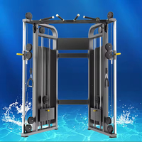 Máquina de Gimnasio Multifunción con Cable y Polea para Entrenamiento de Pecho, Piernas, Brazos y Tríceps