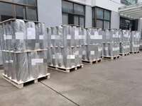 Ruban adhésif en aluminium de 1216 mm x 1000 m, vente en gros d'usine, et rouleau géant de ruban adhésif en aluminium avec adhésif thermique en caoutchouc