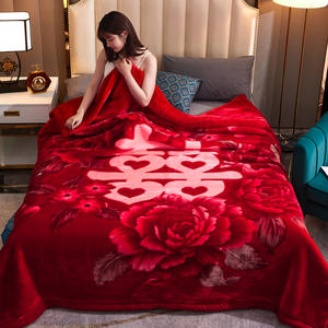 Raschel Mink <strong>Blankets</strong> Thick Warm 1kg-8kg Manufacturer Direct 100% Polyester Stock Wholesale <strong>Kingsize</strong> Embossed 1 Ply - Product Image 3