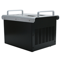 Boîtier de commande professionnel en aluminium pour instruments électroniques avec protection IP54, armoire métallique montée sur rack