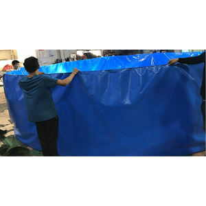 Tangki Ikan Akuakultur RAS PVC/TPU Fleksibel Khusus, Kapasitas 200L-500,000L, Anti-UV, Anti-Bocor, Garansi 2 Tahun - Product Image 5