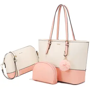 LOVEVOOK custom hot sale fashion trends ladies 3 pieces handbags shoulder bags for women luxury purses and handbags