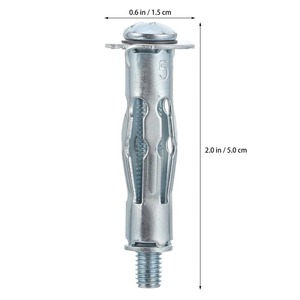 Stalen Gegalvaniseerde Droge Wand Expansie Schroef Ankerbout Plastic Betonnen Ankerstaaf Voor Gipswanden - Product Image 4