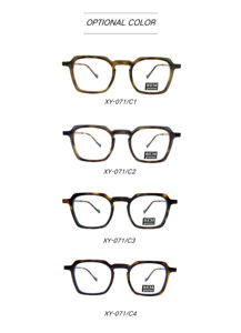 Armações de Óculos de Luxo Unissex de Alta Qualidade, Óculos Ópticos de Acetato Quadrados, Feitos à Mão, Nova Chegada, Óculos com Logotipo Personalizado - Product Image 4