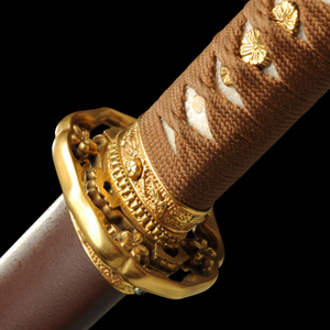 Magnifique <span class=keywords><strong>katana</strong></span> jaune, pour collection et décoration - Product Image 2
