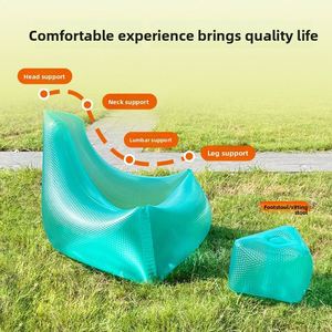 Outdoor <b>Sofa</b> Pvc Material Minimalist Design Music Festival Home Leisure Chair Footrest Water Transparent <b>Inflatable</b> - Product Image 4